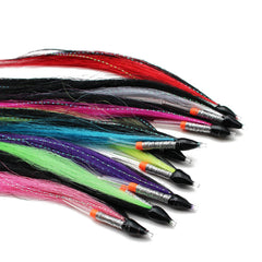Tigofly 8 inch Skinny Sunray Tube Fly - Red
