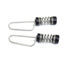 Tigress halyard flag clip demonstrates secure flag attachment for outrigging gear.