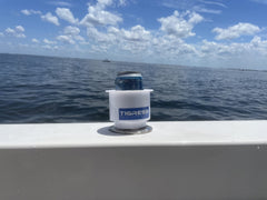 Tigress stainless cup holder easy-install for quick boat setup