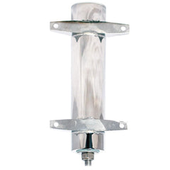 Tigress swivel side mount rod holder with vinyl insert protects rods on saltwater boats