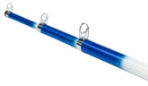 Tigress telescoping outrigger extended to 15 ft for big game trolling.