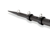 Tigress XD 3K carbon fiber telescoping center outrigger extended for sport fishing boats