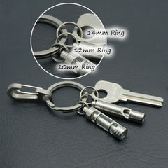 TIKING micro key ring in use connects clasps and charms.
