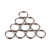 TIKING titanium small split rings 12mm for durable jewelry connections.