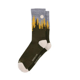 Tilley Landscape Sock in Khaki, front view, for all-day comfort.