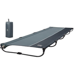 Timber Ridge 20s quick-set-up cot frame open for instant camp sleep comfort.