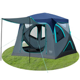 TIMBER RIDGE 4p instant pop-up hub tent ready for family camping and quick shelter setup