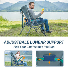 Timber Ridge wide-seat 22-in provides ample room to relax outdoors.