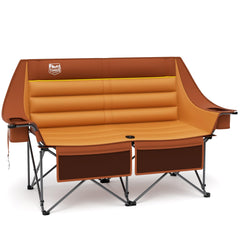 Timber Ridge Double Camping Chair front view shows spacious seating for groups