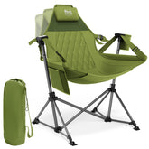 TIMBER RIDGE hammock chair in open setup provides roomy outdoor lounging.