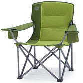 Timber Ridge oversized chair seat shows wide, comfortable outdoor seating.