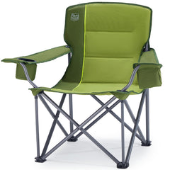 Timber Ridge oversized chair seat shows wide, comfortable outdoor seating.