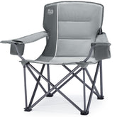 Timber Ridge oversized folding chair setup with roomy seat for camping comfort