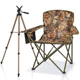 TIMBERHIDE oversized hunting chair open front shows roomy seating for all-day comfort.