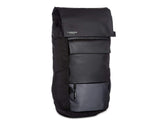 Timbuk2 Robin backpack flap top shows weatherproof design for urban commuting