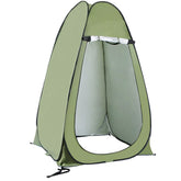 Timilge portable privacy tent opened in pop-up mode for quick outdoor privacy.