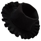 TINEASUR multifunction neck gaiter in cashmere for cozy winter warmth during outdoor activities.