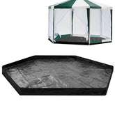 Tinideya tent footprint mat 150in diameter for wide coverage and comfort