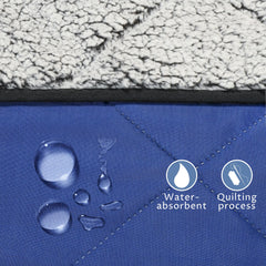 Tirrinia machine-washable outdoor blanket for easy after-use cleanup.