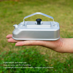 Ultra-portable, lightweight Tissting kettle fits in backpacks