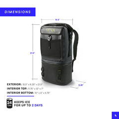 Titan by Arctic Zone on a beach scene highlights cold drinks ready for outdoor adventures