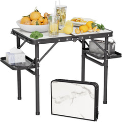 Titanker folding camping table open-dimensions for versatile outdoor setup and extra workspace.