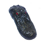 TJB-INC 22in alligator head decoy floats to deter waterfowl in ponds