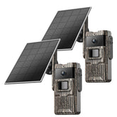 TKENPRO 4G LTE trail camera front view for quick remote monitoring and activity capture.