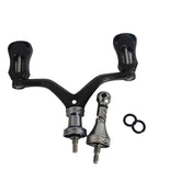 TKOWTB dual-grip reel handle front view for balanced, steady reeling.