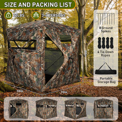 TLC Sport pop-up hub-system allows rapid setup and easy takedown.