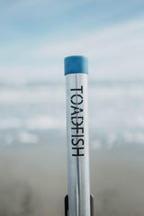 Toadfish salt-tough stainless steel construction resists corrosion on saltwater outings