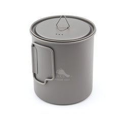 TOAKS Titanium 750ml Pot with lid demonstrates ultralight cooking for solo backpacking