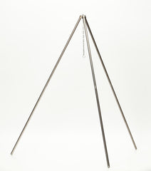 TOAKS titanium portable tripod ultra-lightweight for backpacking cooking setups.