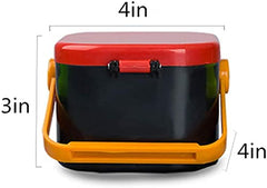 Worm storage container dimensions 4x4x3 inches