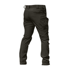 Tobchonp mens tactical pants zip pocket detail for quick access.