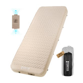 TOBTOS 4-inch self-inflating sleeping pad with electric pump for quick setup