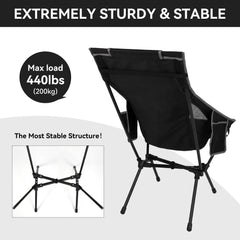 TOBTOS easy-installation aluminum poles show quick setup in seconds