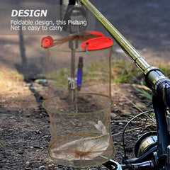 Toddmomy net with drawstring closure enables quick secure containment