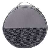 Toddmomy round mesh tableware bag front view shows organized camping plates