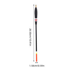 Toddmomy slip waggler design improves long-distance casting and depth control on rocky shores.