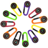 Tofficu compass carabiner clip with compact design for on-the-go navigation.