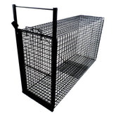Tomahawk BC200 bobcat trap showcases a 36x10x19 frame built for strength and nestability.