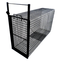 Tomahawk BC300 bobcat trap with gravity door for secure field trapping