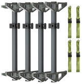 Tomaki aluminum hunting sticks non-slip bracket provides secure footing on branches
