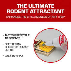 Tomcat Attractant Gel no-mess spout enables clean application along walls.