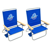 Tommy Bahama 2-pack beach chairs set for versatile outdoor seating at beach, park, or lakefront.