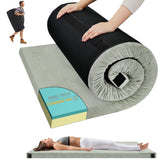 TONAHUTU memory foam camping mattress pad highlights portable comfort for travel and sleepovers.