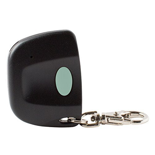 Tools Supply Firefly 390 Genie keychain remote in green case for easy access and range gains