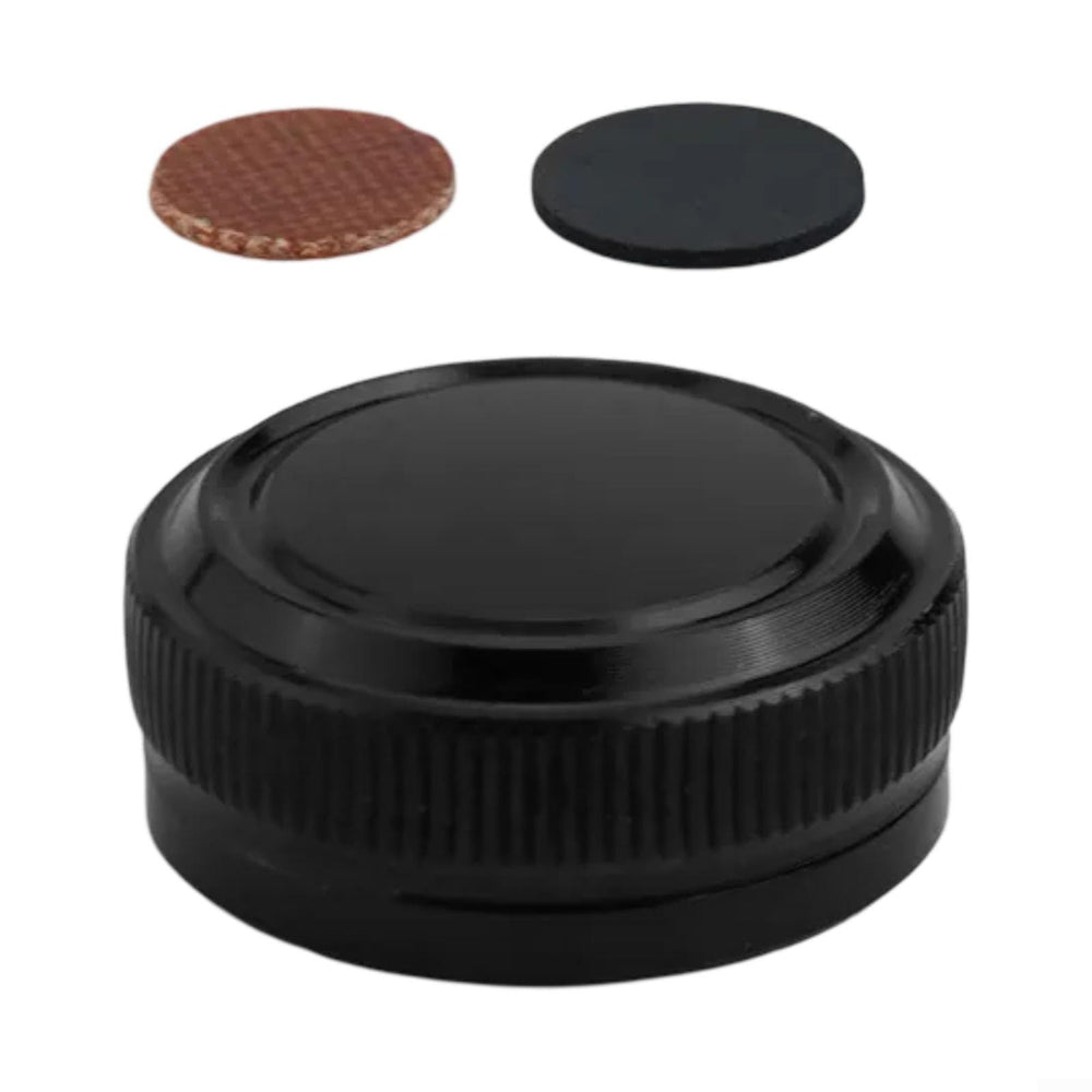 Tooluantmall black tension knob cap with knurled grip for easy brake adjustments