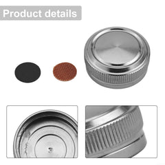 Tooluantmall silver tension knob cap with knurls boosts smooth casting